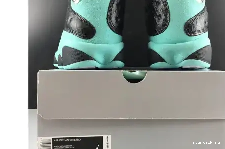 414571-030 JORDAN GREEN BLACK 13 414571-030 AIR ISLAND RETRO 0327